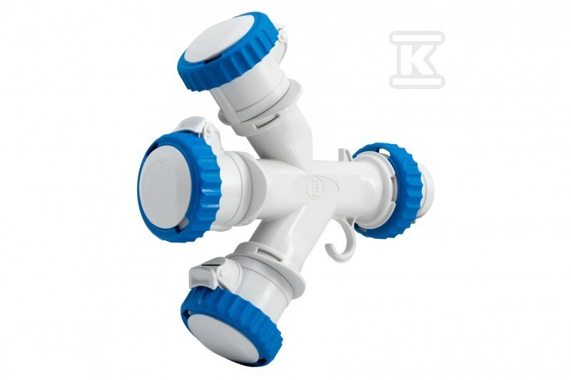 Adapter kempingowy wtyk 16A 3p, gniazdo - 73120